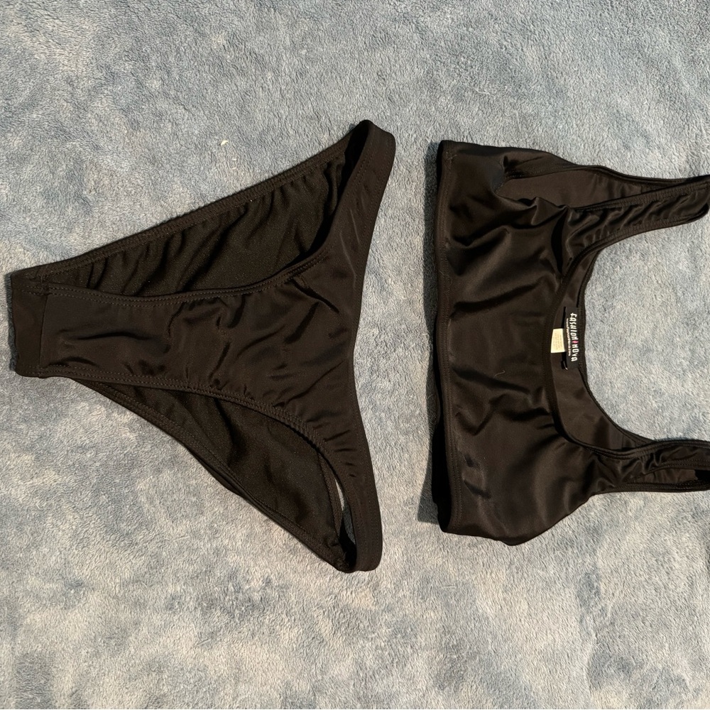 Fashion nova black bikini